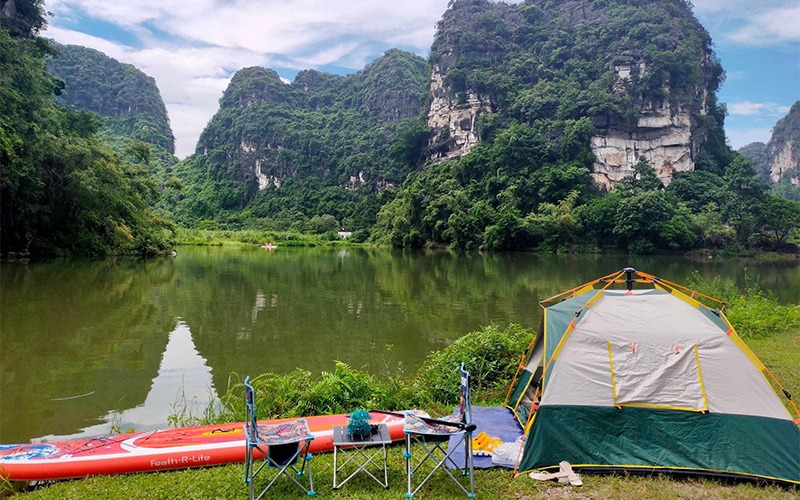 Lưu ý khi cắm trại tại Ninh Bình