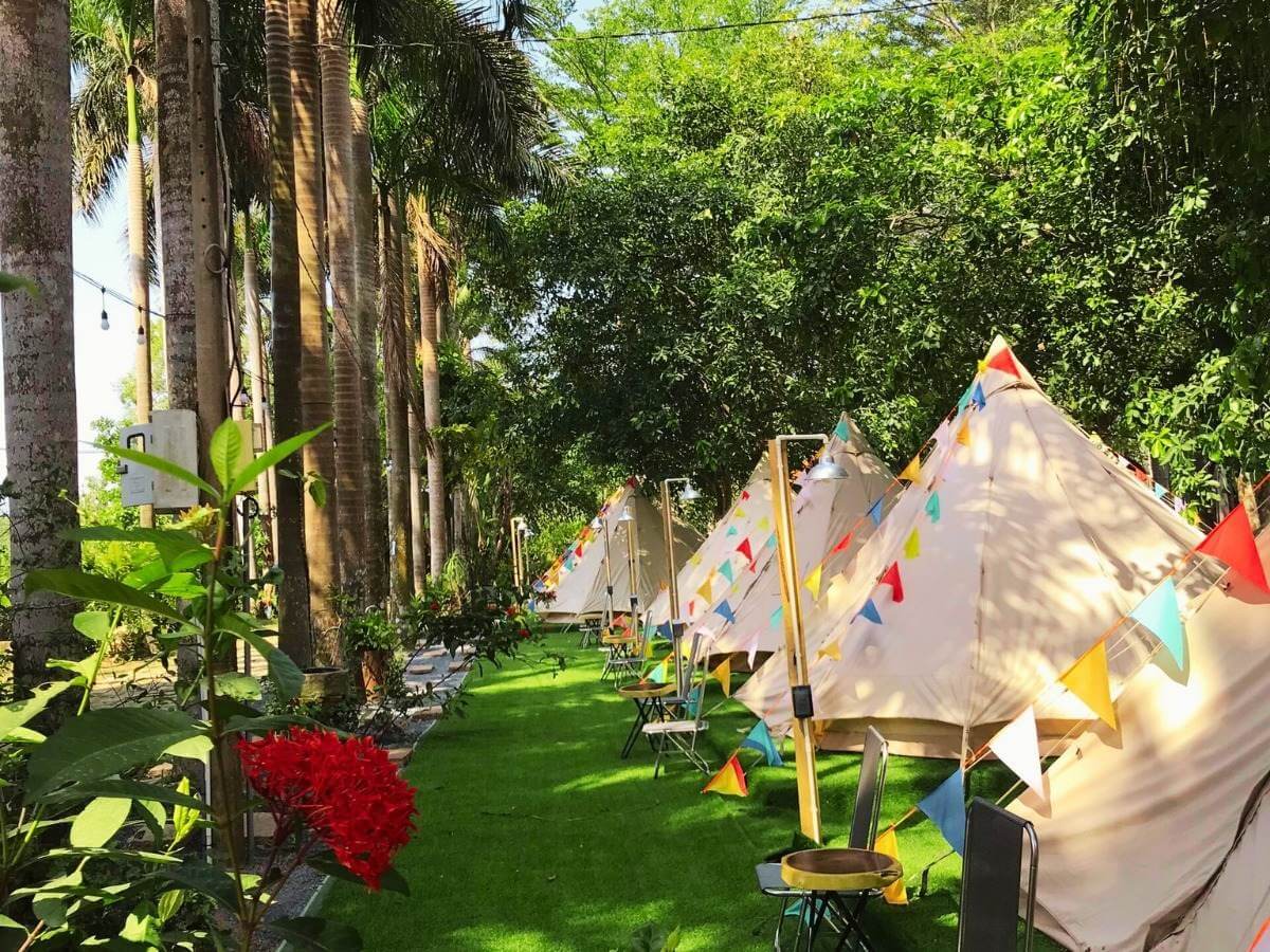 Cắm trại khu du lịch sinh thái Long Phước